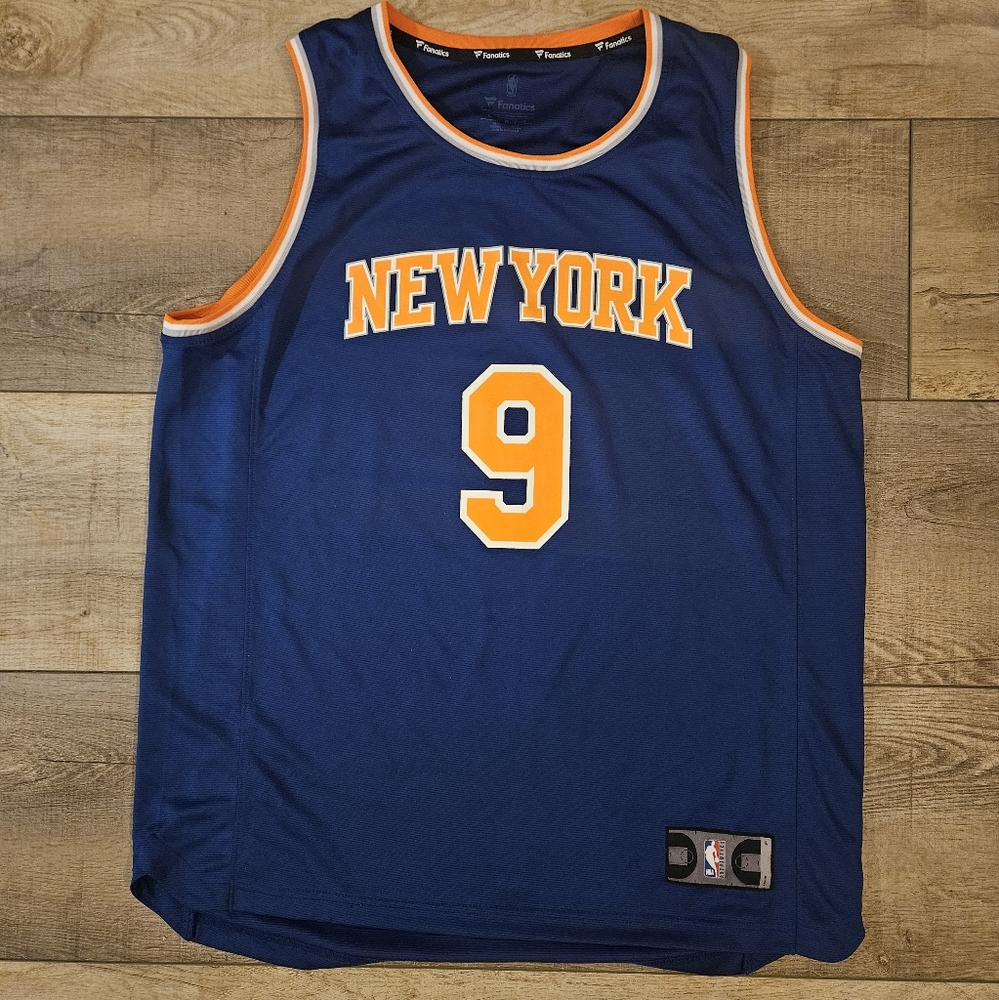 Mens Fanatics official New York Knicks RJ Barrett Jersey